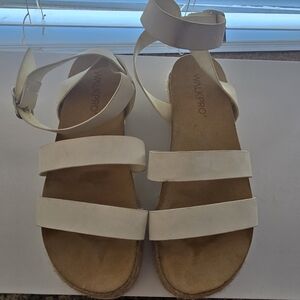 Cream Espadrille Sandals